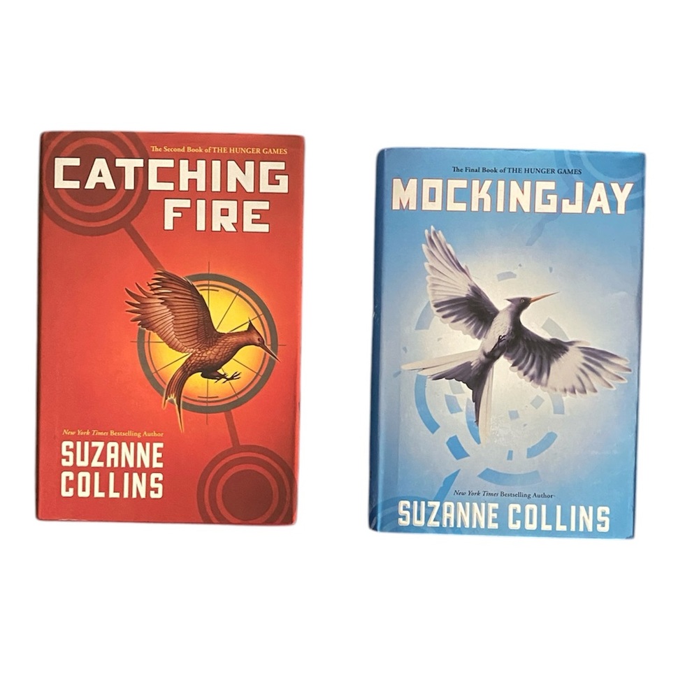 Books First Edition Catching Fire Sep 2009 Mockingjay Sept 2010 Suzanne Collins